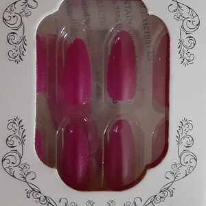Pink Press On Nails